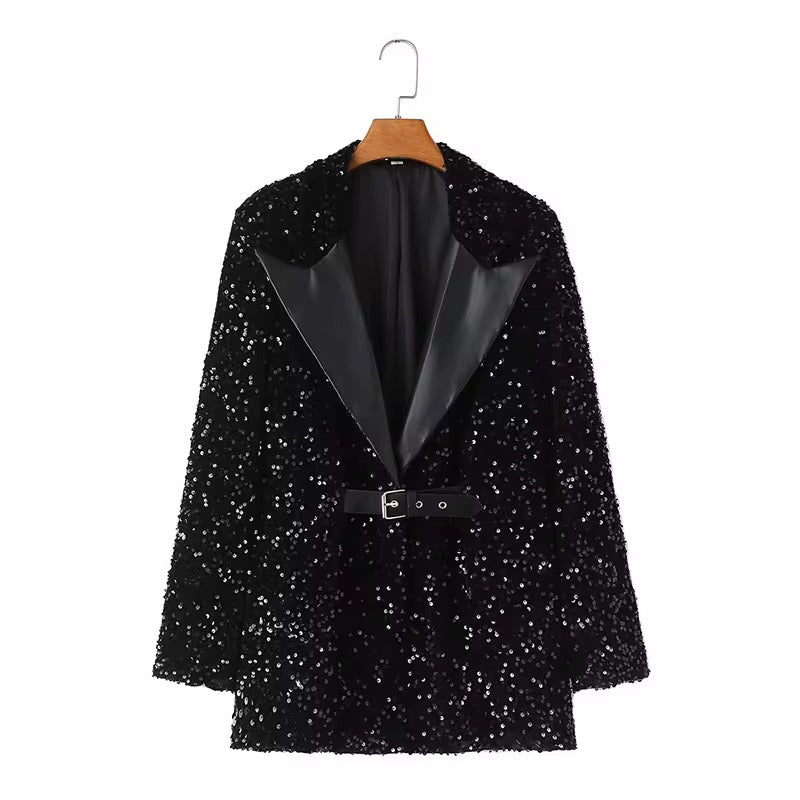 BLAZER LENTEJUELAS