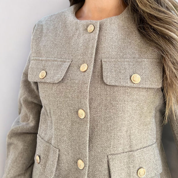 CHAQUETA BOTÓN